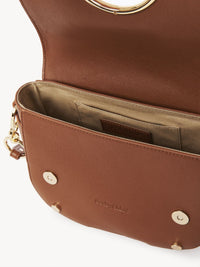 Sac Mara porté épaule en cuir - Caramello