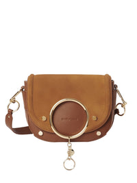 Sac Mara porté épaule en cuir - Caramello