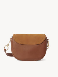 Sac Mara porté épaule en cuir - Caramello