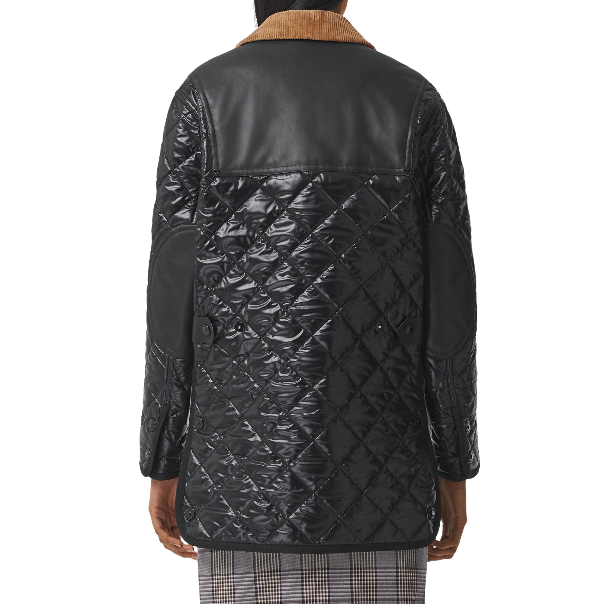 Veste Harrington déstructurée en laine technique - Biscuit