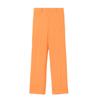 Pantalon ample en mohair et laine - Amber Orange