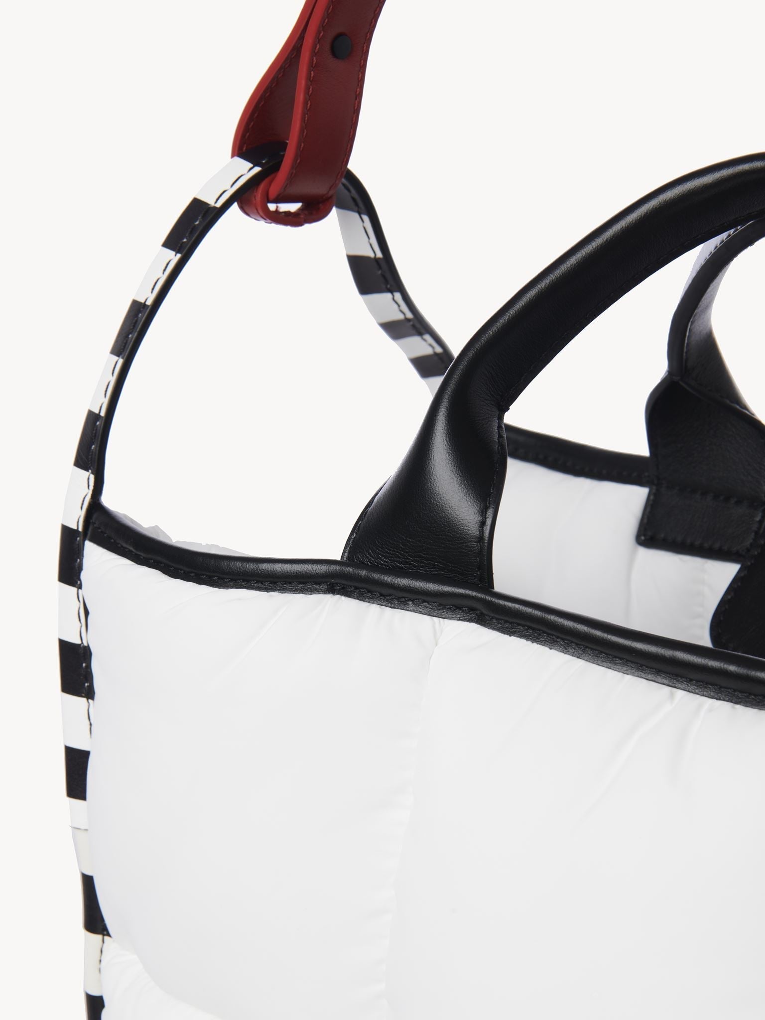 Grand sac cabas Fast Girl - White