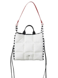 Grand sac cabas Fast Girl - White