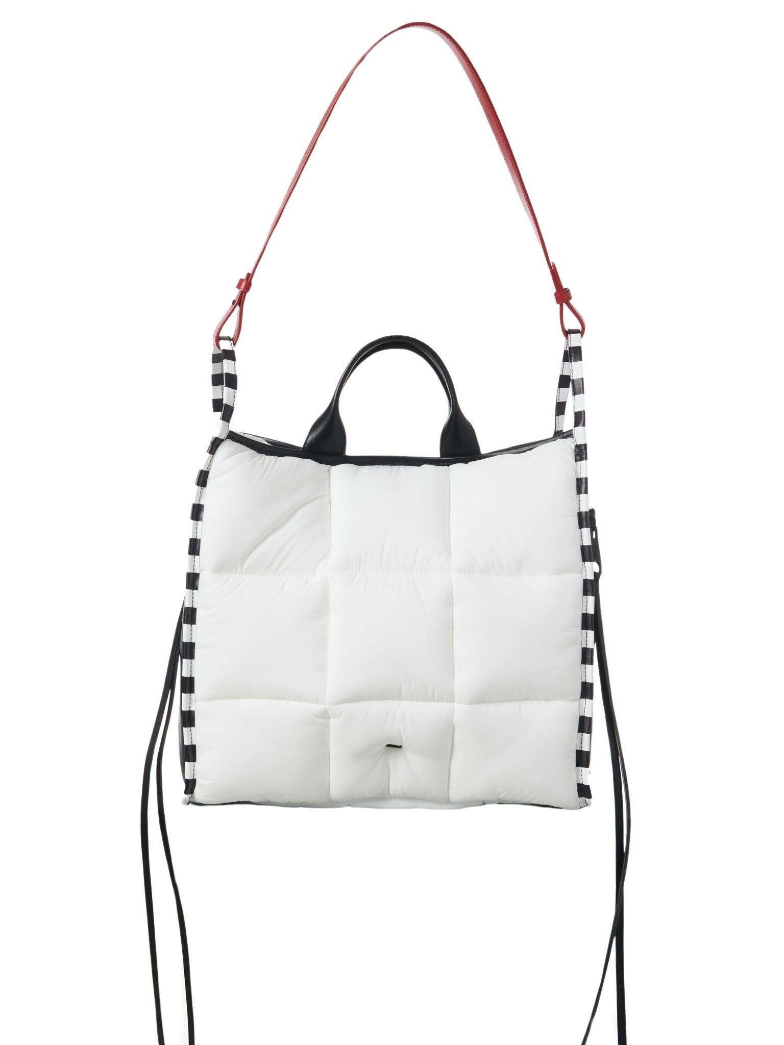 Grand sac cabas Fast Girl - White