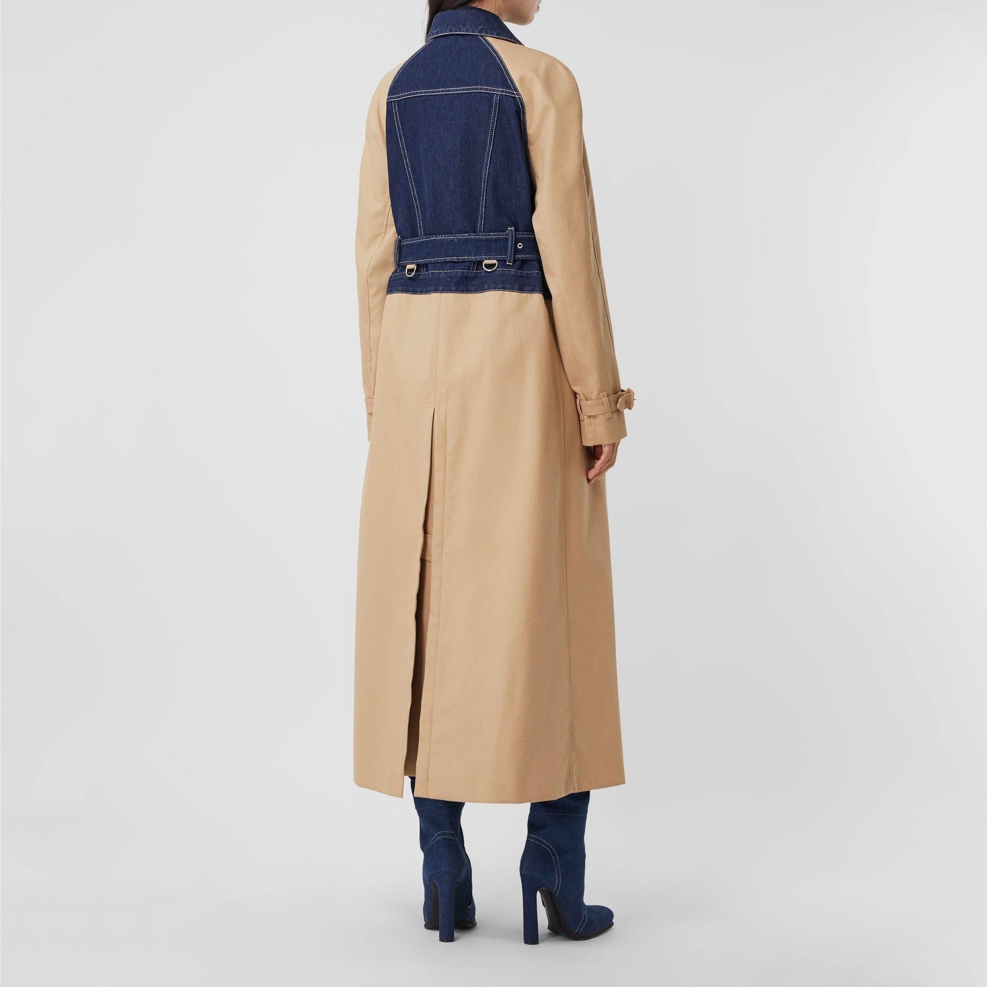 Trench-coat à panneaux - Soft Fawn