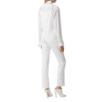 Salopette en laine technique - Optic White