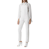 Salopette en laine technique - Optic White