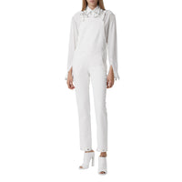 Salopette en laine technique - Optic White