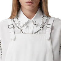 Salopette en laine technique - Optic White