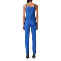 Salopette en toile technique - Warm Royal Blue