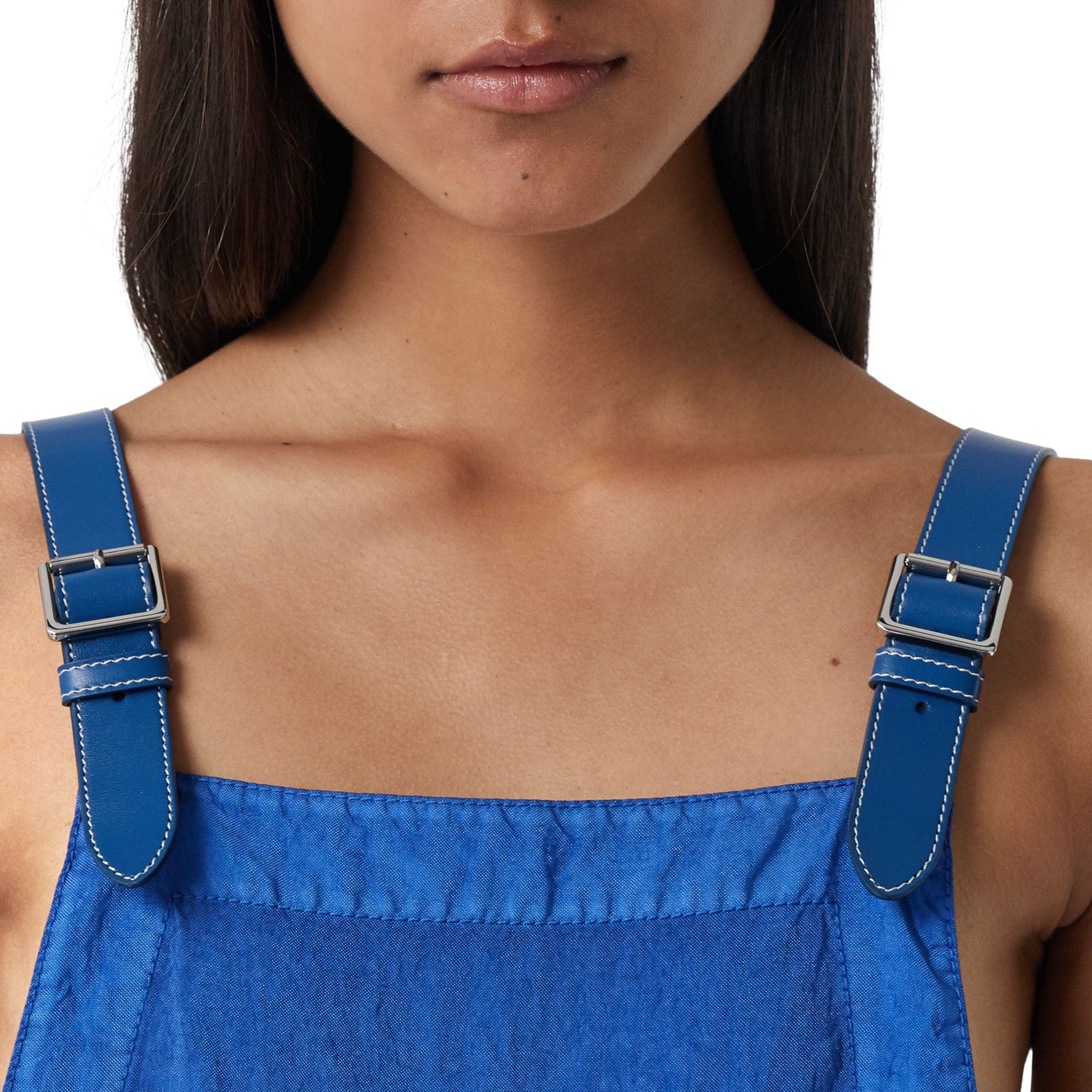 Salopette en toile technique - Warm Royal Blue