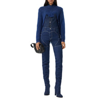 Pull déstructuré en maille technique - Warm Royal Blue