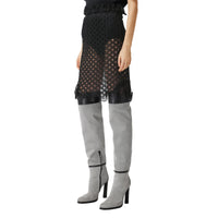 Jupe en tulle à volants - Black