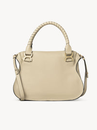 Sac double porté Marcie en cuir - Root Beige