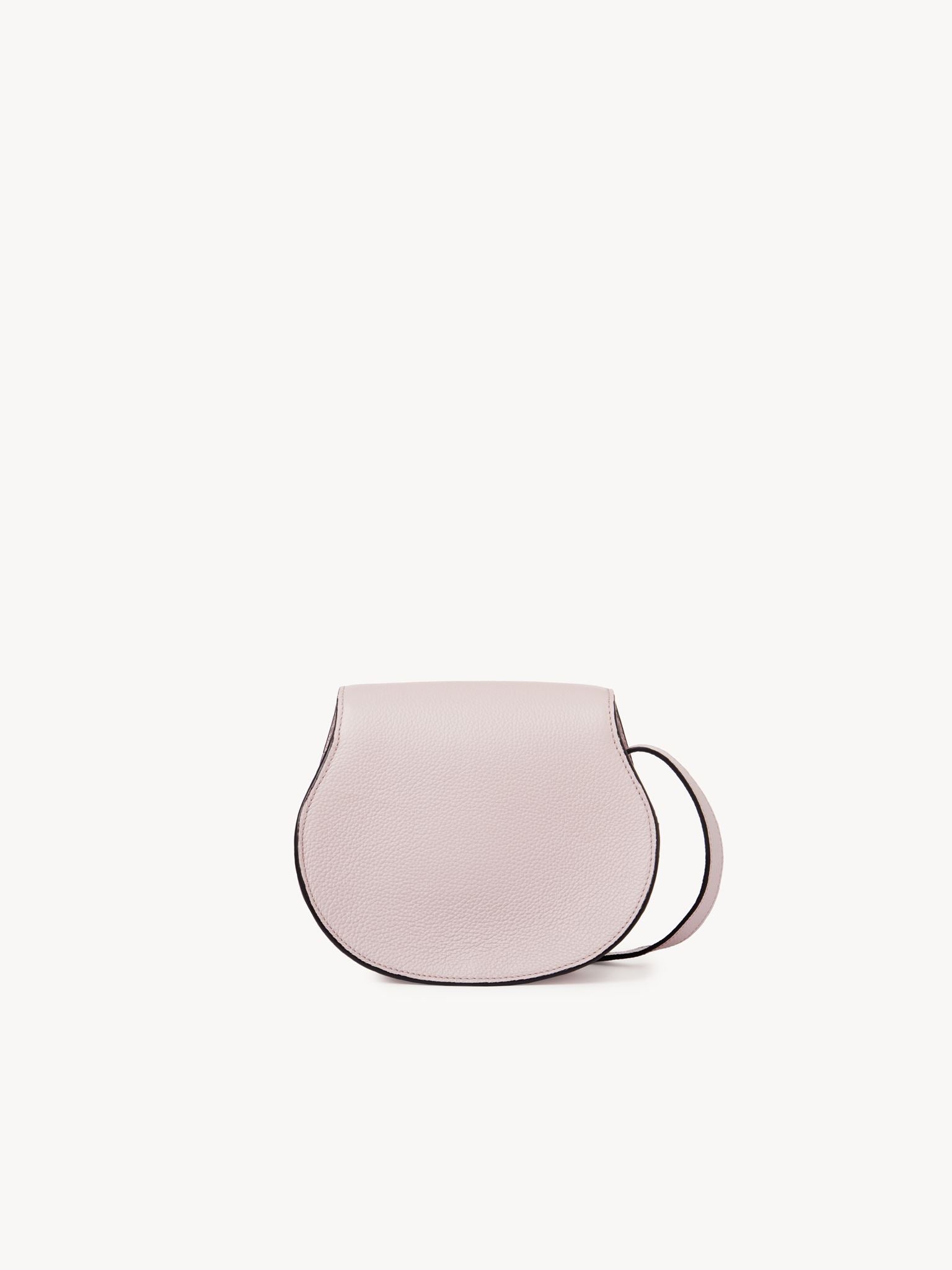 Petit sac porté épaule Marcie en cuir - Misty Lavender