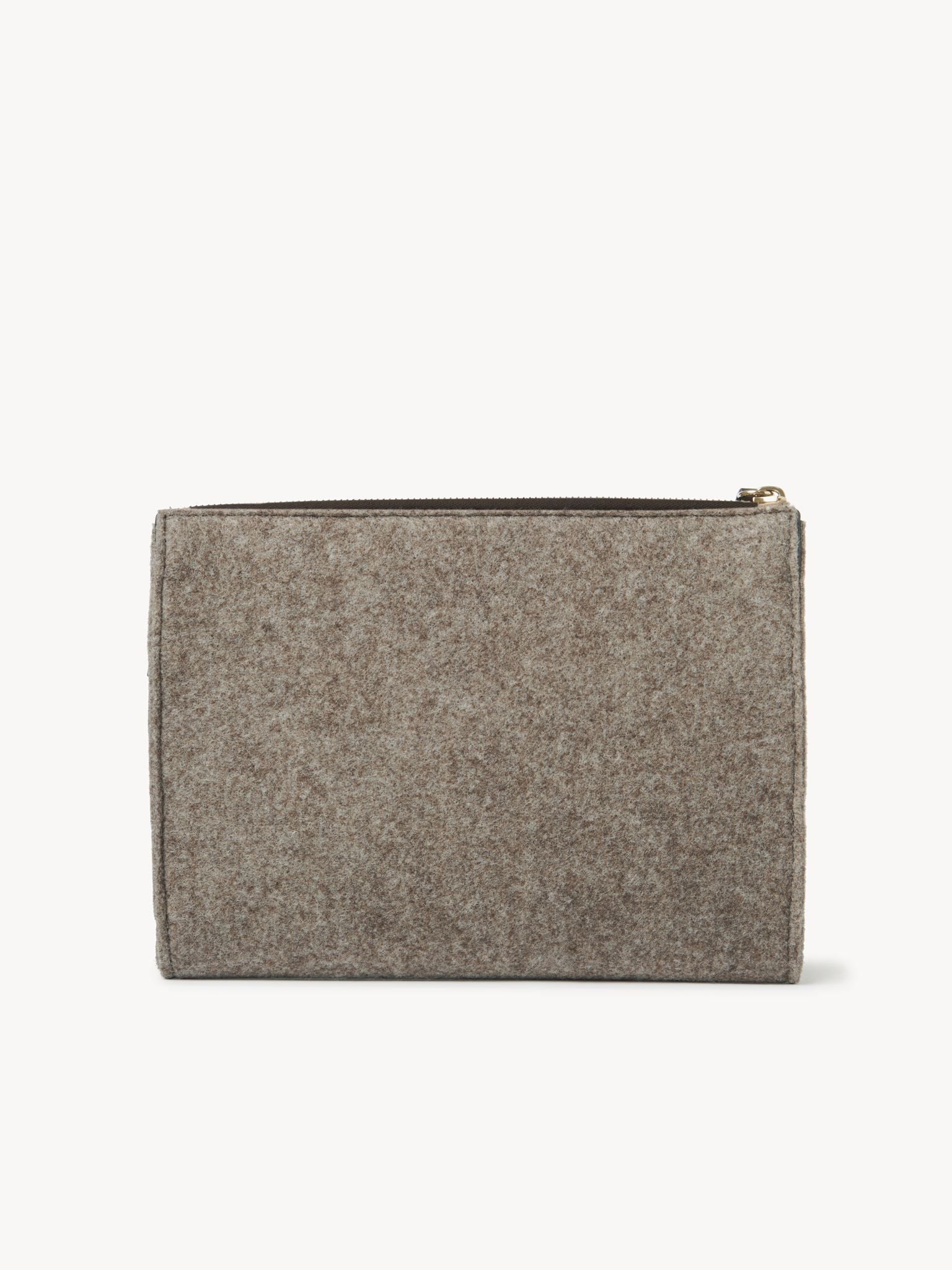 Pochette Alphabet - Deep Beige