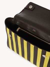 Sac à main Nacha en cuir - Yellow & Brown