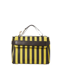 Sac à main Nacha en cuir - Yellow & Brown