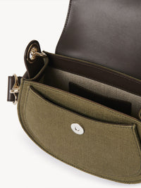 Petit sac Tess à bandoulière en cuir - Warm Green