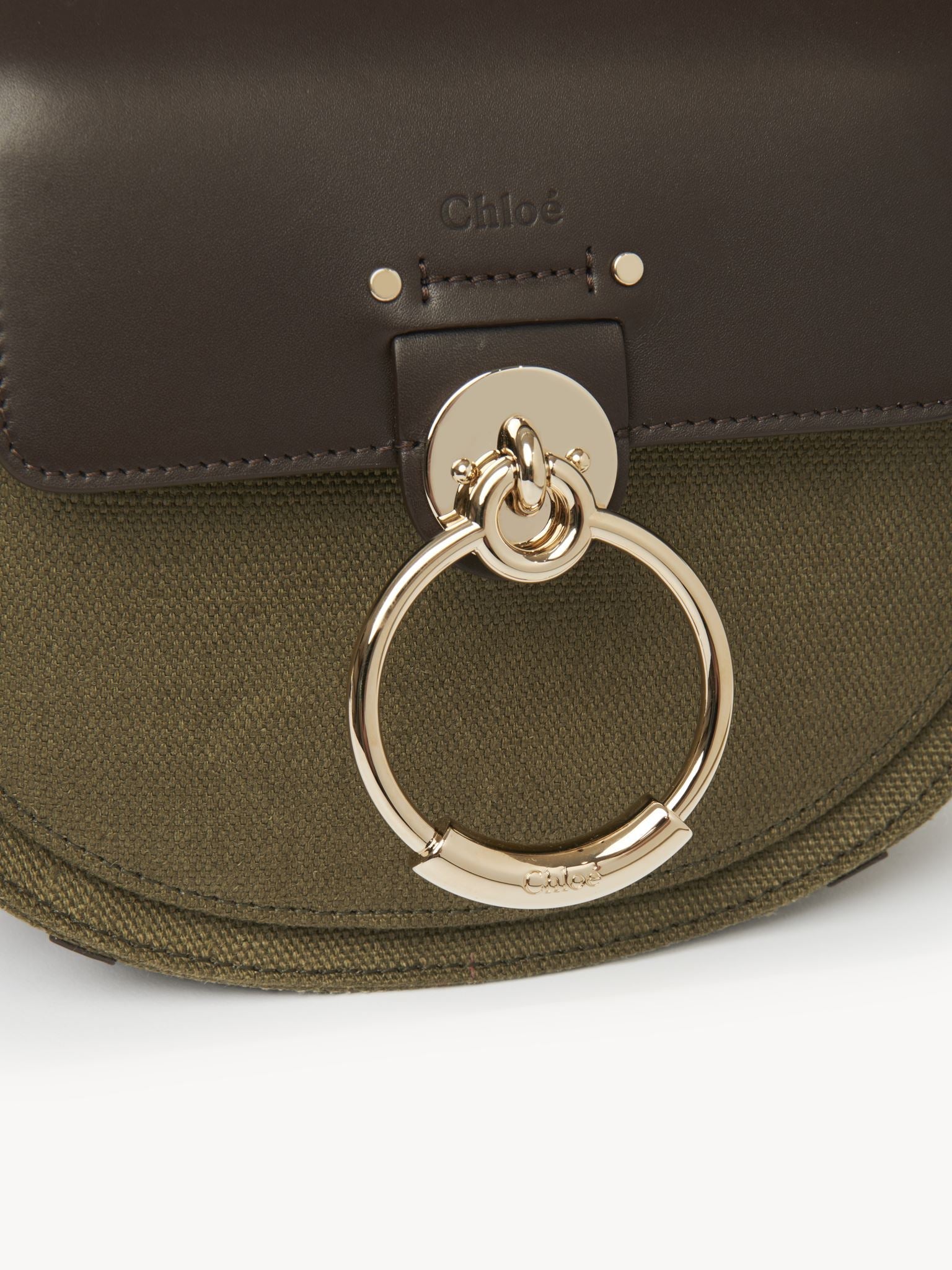 Petit sac Tess à bandoulière en cuir - Warm Green