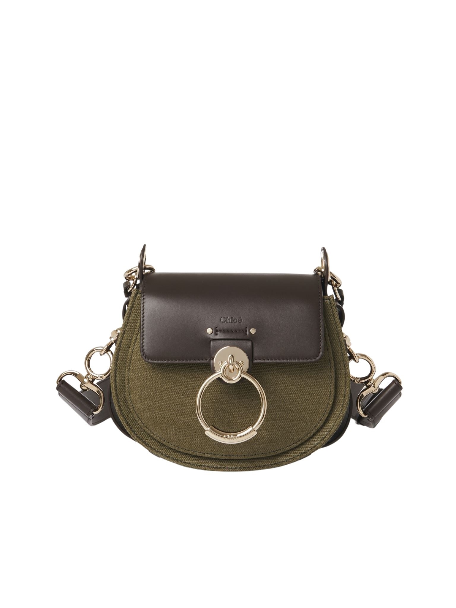 Petit sac Tess à bandoulière en cuir - Warm Green