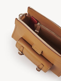 Sac porté épaule Edith en cuir - Mustang Brown