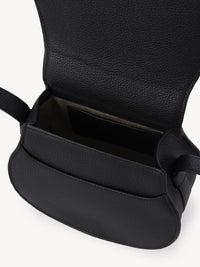 Petit sac à bandoulière Marcie en cuir - Black