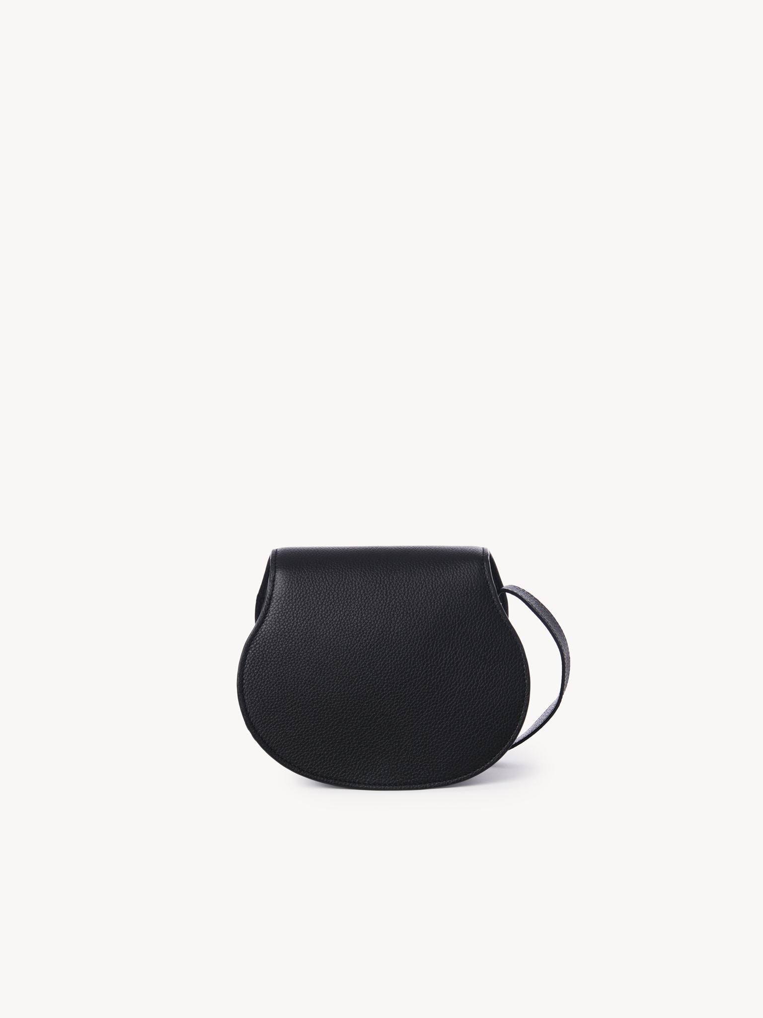 Petit sac à bandoulière Marcie en cuir - Black