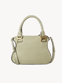 Petit sac double porté Marcie en cuir - Faded Green