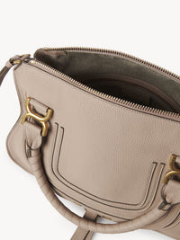 Sac double porté Marcie en cuir - Nomad Beige