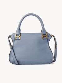 Sac double porté Marcie en cuir - Shady Cobalt