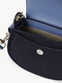Petit sac Tess en cuir - Multicolor Bleu