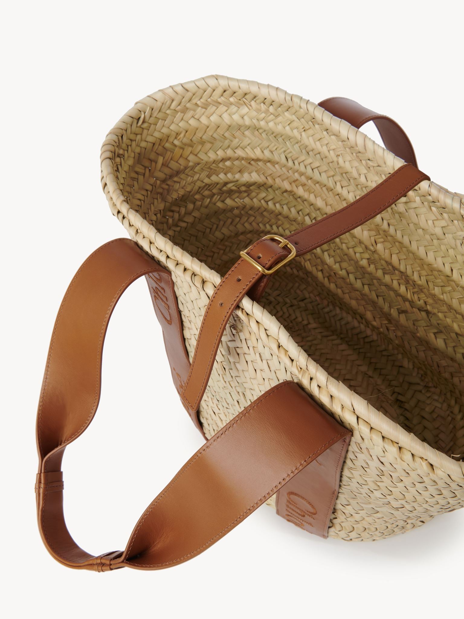 Grand sac panier Chloé Sense - Caramel