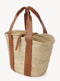 Grand sac panier Chloé Sense - Caramel