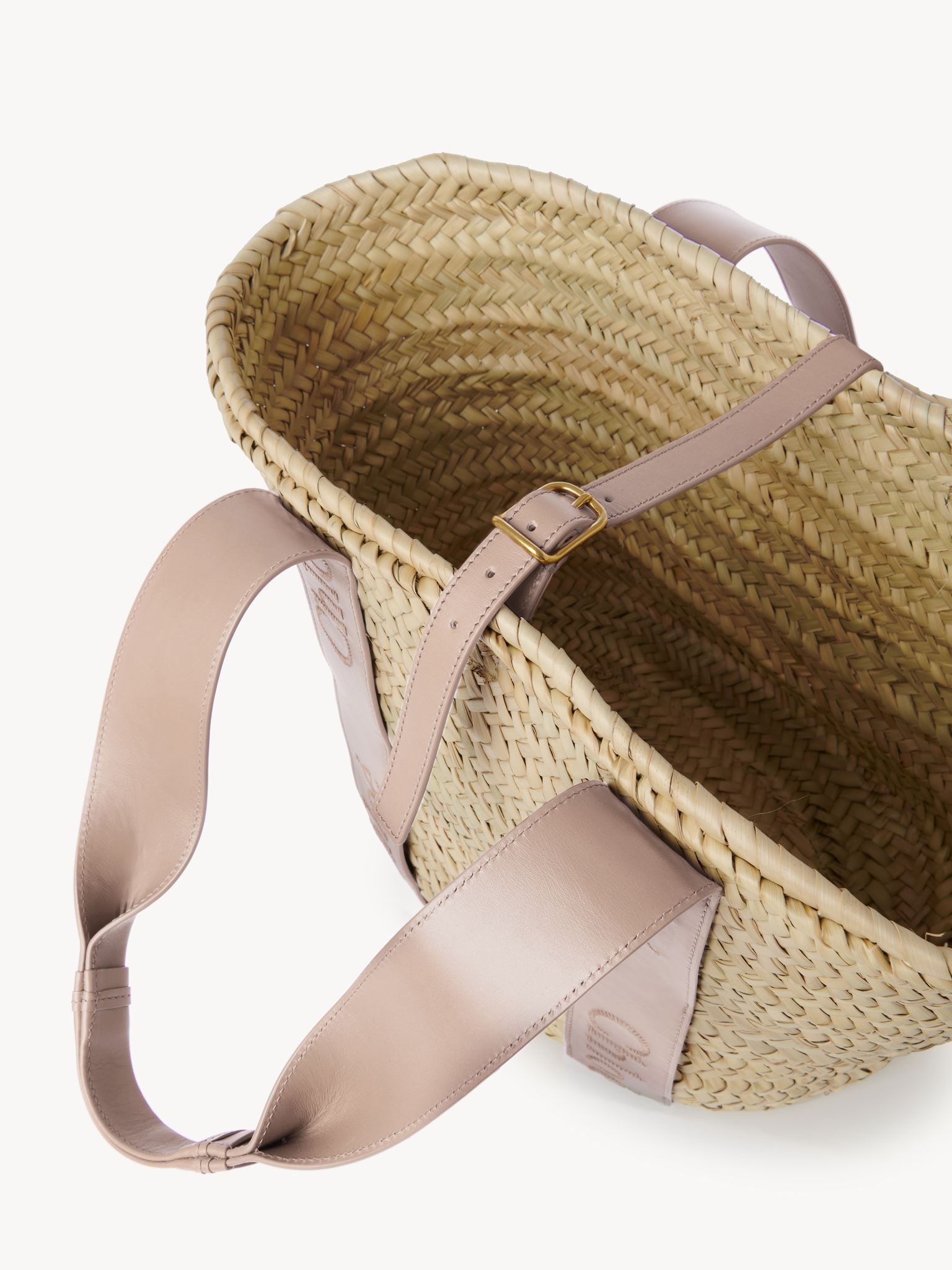 Grand sac panier Chloé Sense - Nomad Beige