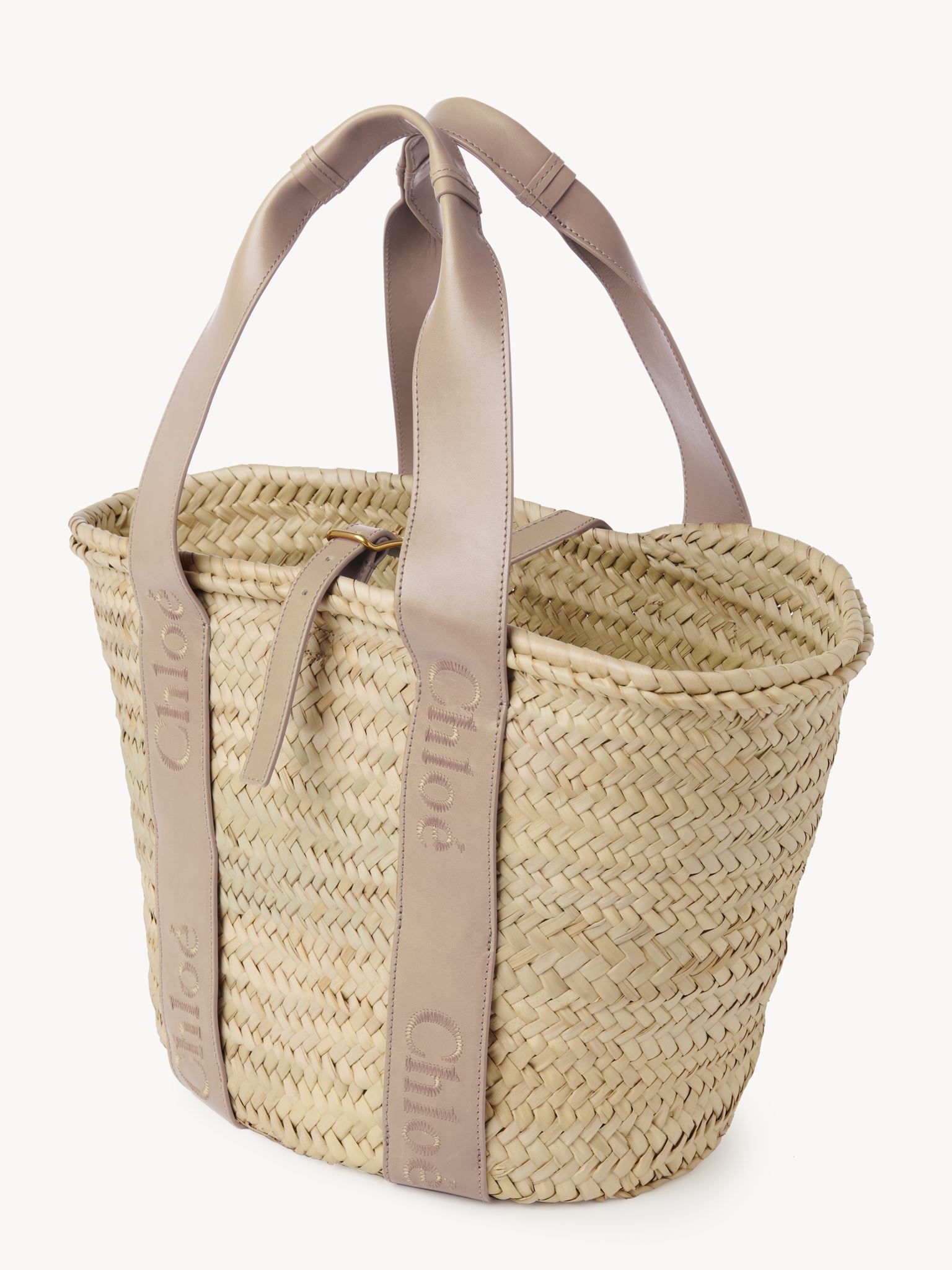 Grand sac panier Chloé Sense - Nomad Beige