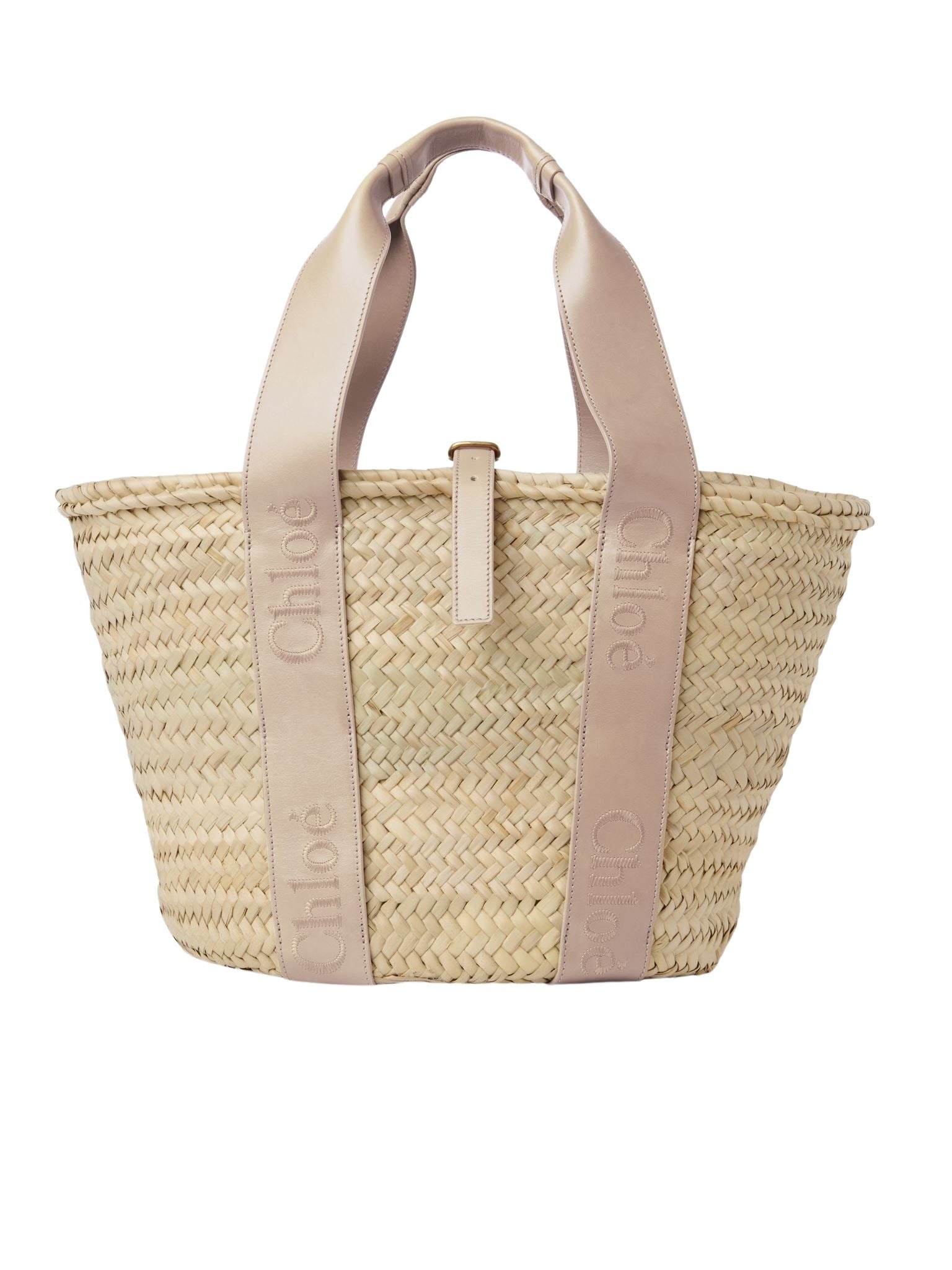 Grand sac panier Chloé Sense - Nomad Beige