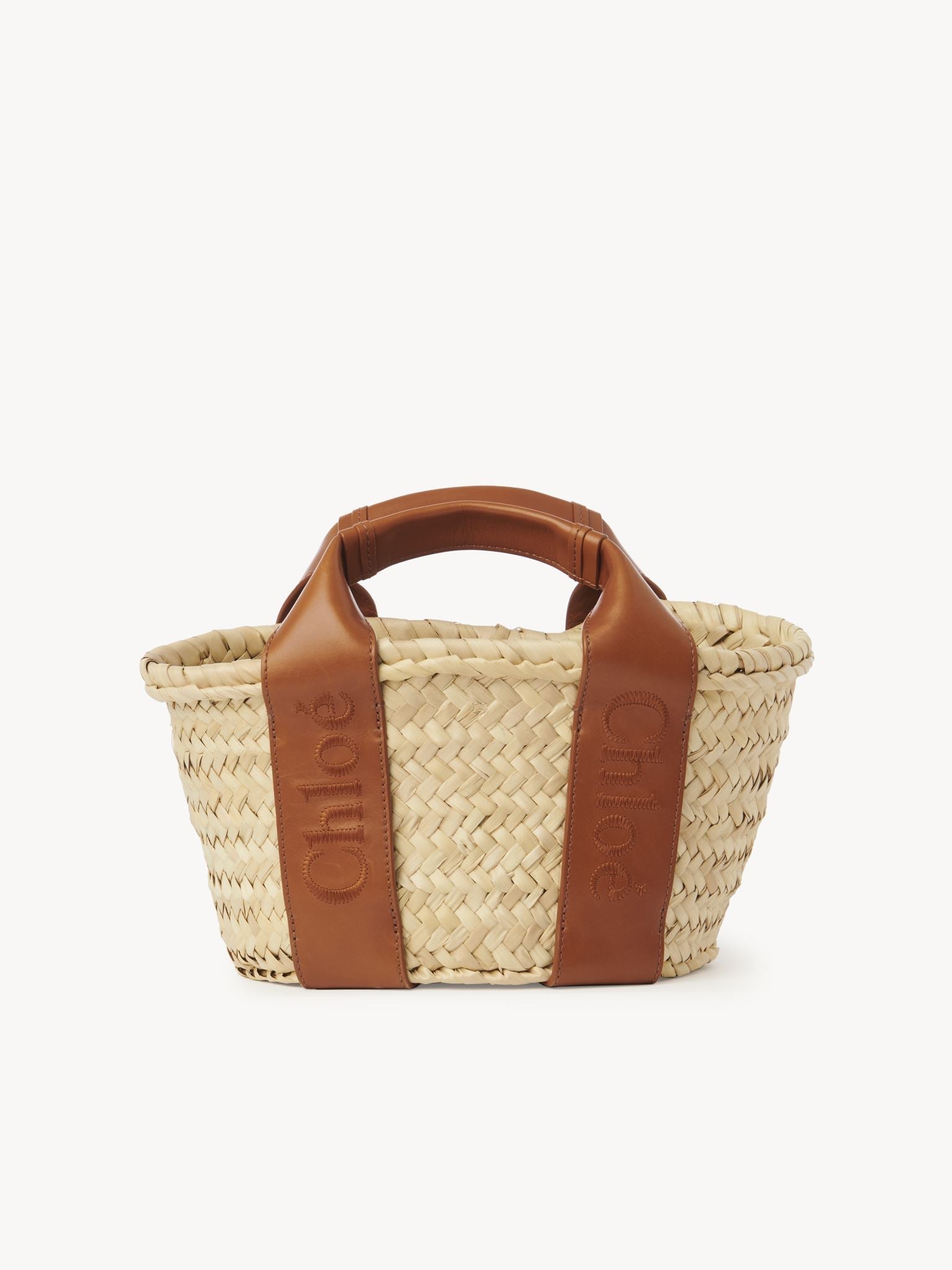 Petit sac panier Chloé Sense - Caramel
