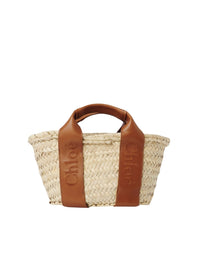 Petit sac panier Chloé Sense - Caramel