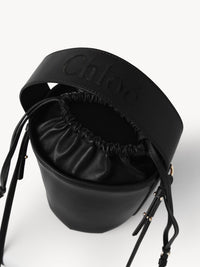 Sac seau Chloé Sense en cuir - Black