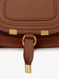 Mini sac Marcie double porté en cuir - Tan