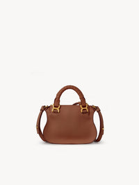 Mini sac Marcie double porté en cuir - Tan