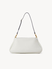 Pochette à bandoulière Marcie en cuir - White