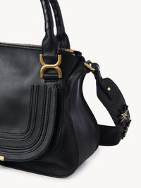 Sac double porté Marcie en cuir - Black & Stars