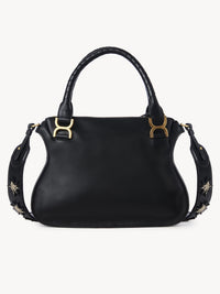 Sac double porté Marcie en cuir - Black & Stars