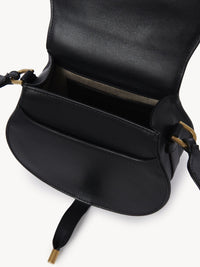 Petit sac porté épaule Marcie en cuir - Black & Stars