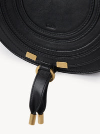 Petit sac porté épaule Marcie en cuir - Black & Stars