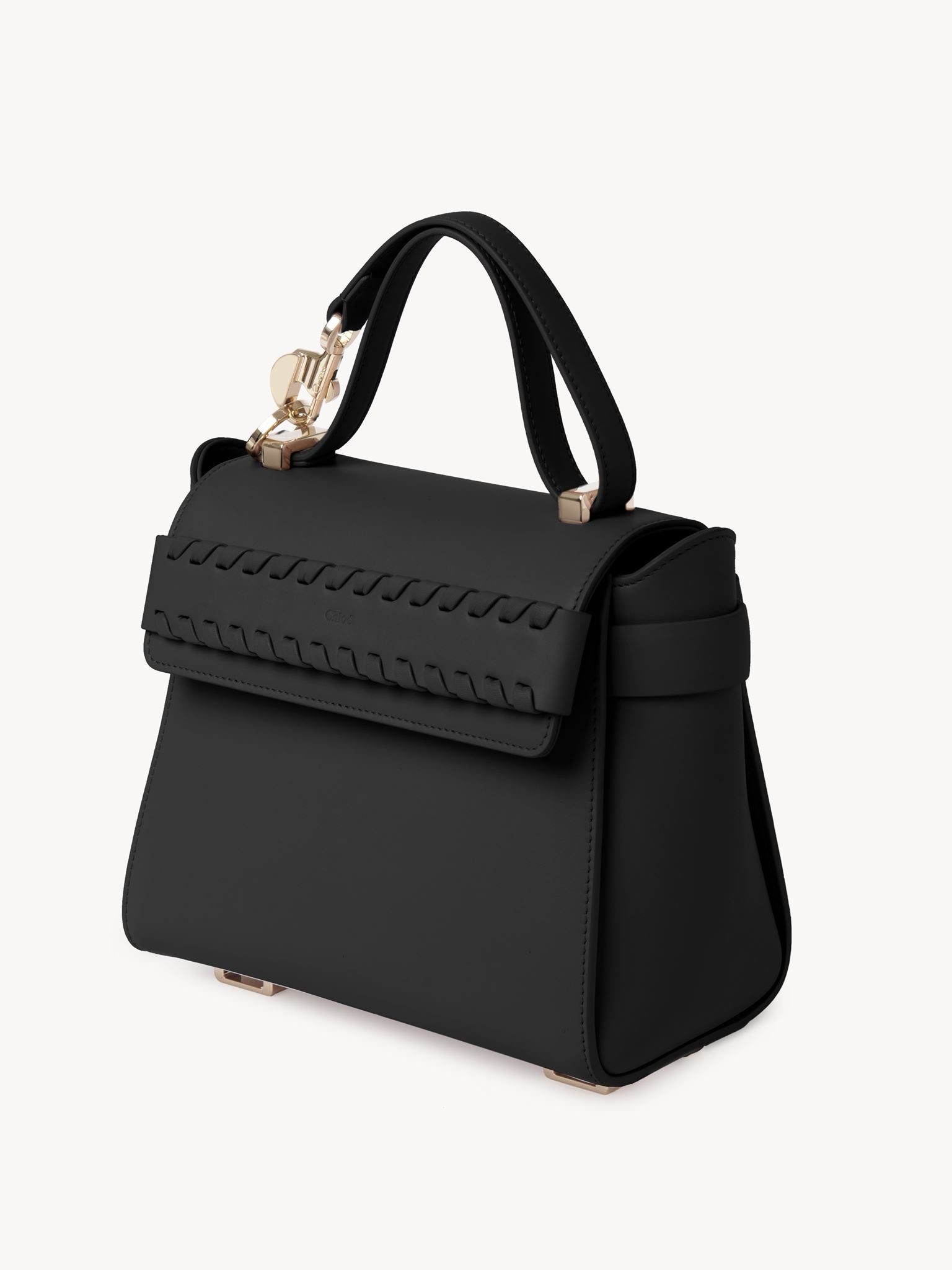 Sac à main Nacha en cuir - Black