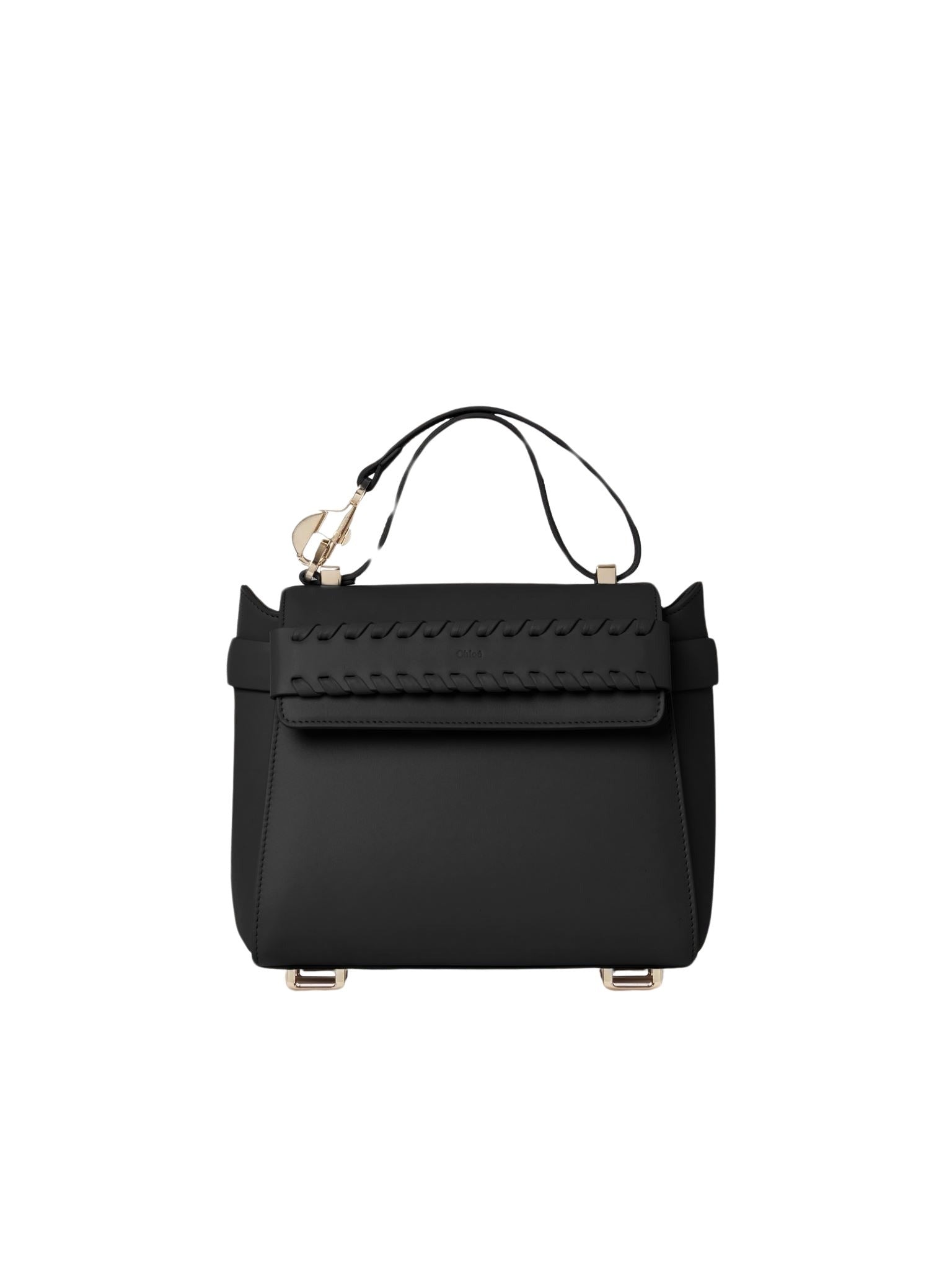 Sac à main Nacha en cuir - Black