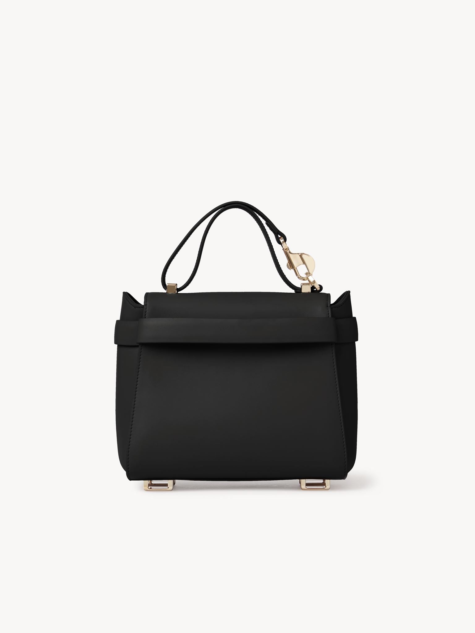 Sac à main Nacha en cuir - Black